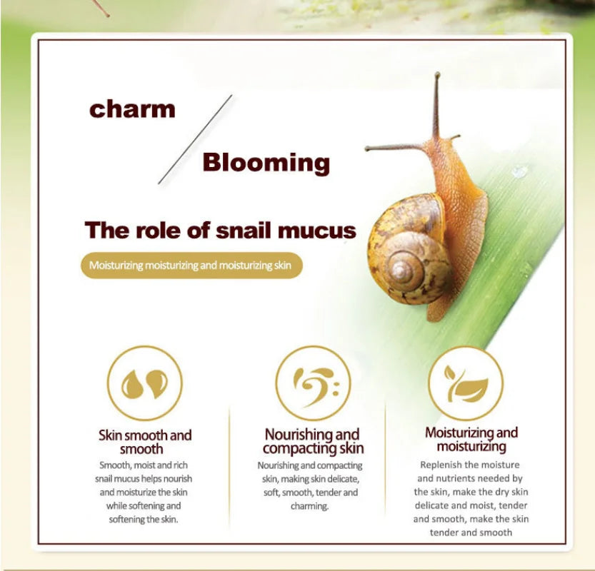 Snail Collagen Face Cream Whitening Moisture Anti Aging Facial Firming Cream Anti Wrinkles Eye Bags Korean Skin Care Product 60g